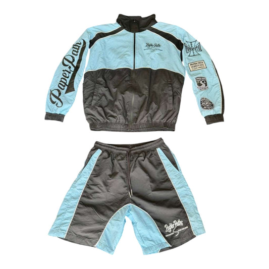Sky Blue Windbreaker Set
