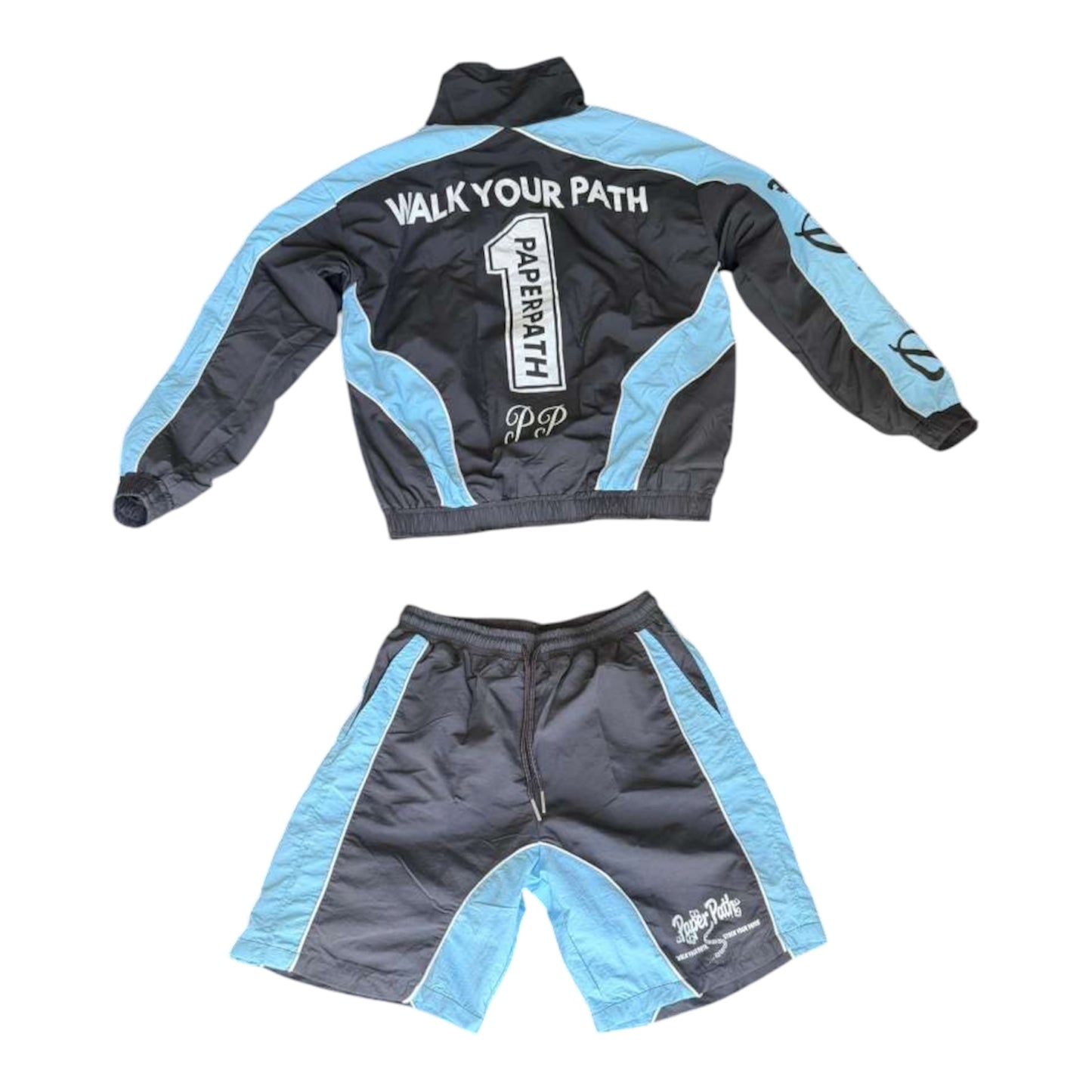 Sky Blue Windbreaker Set