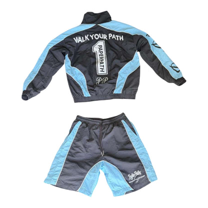 Sky Blue Windbreaker Set
