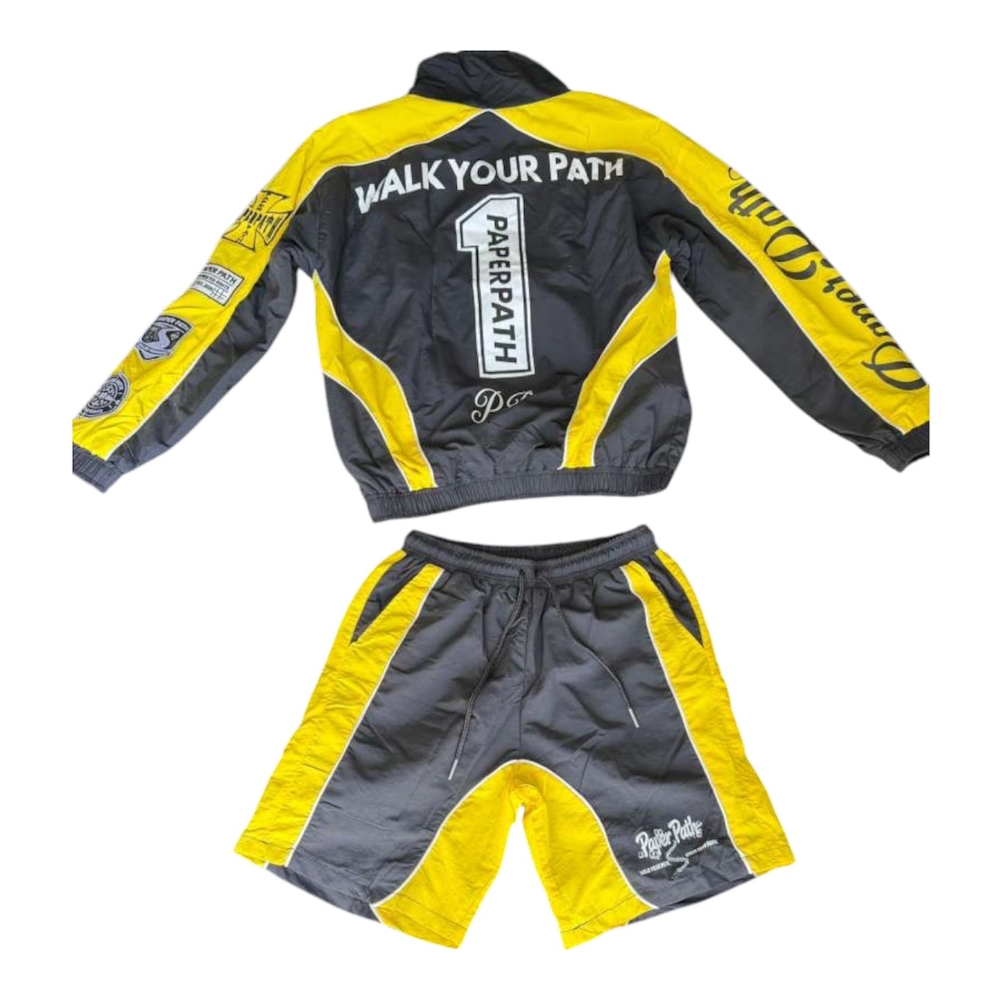 Yellow Windbreaker Set